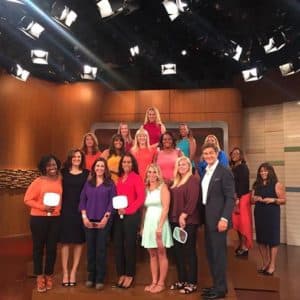 On the Dr. Oz Show taping a segment on anti-aging