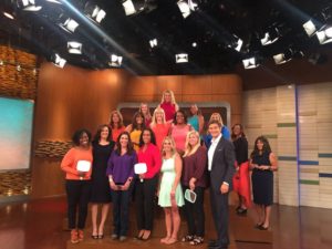 On the Dr. Oz Show taping a segment on anti-aging